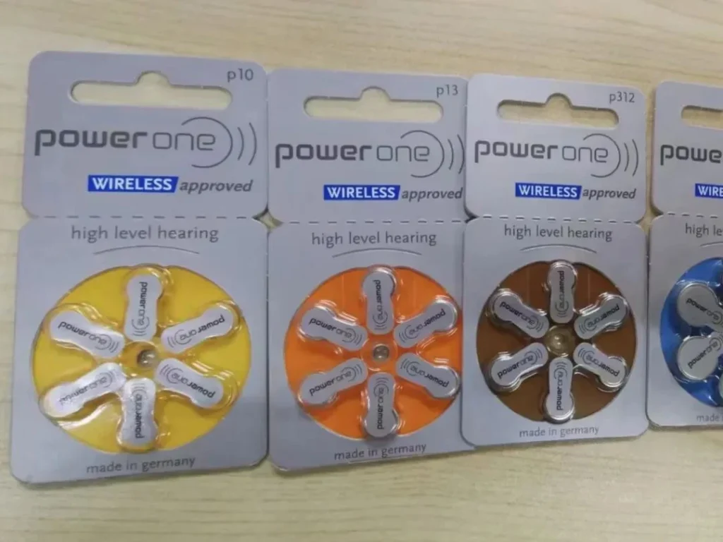Hearing aid purchase brand battery